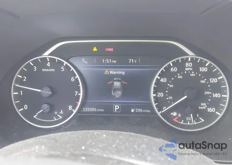 2016 Nissan Maxima 3.5 Platinum z USA, uszkodzony, nr VIN 1N4AA6AP7GC390318